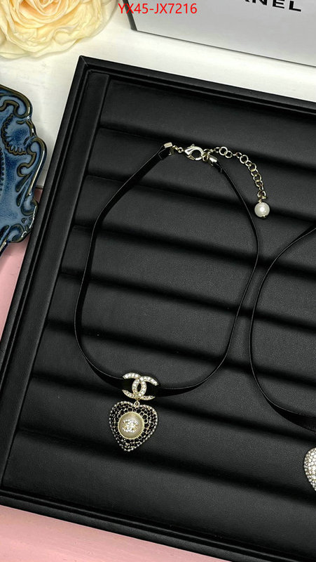 Jewelry-Chanel aaaaa customize ID: JX7216 $: 45USD