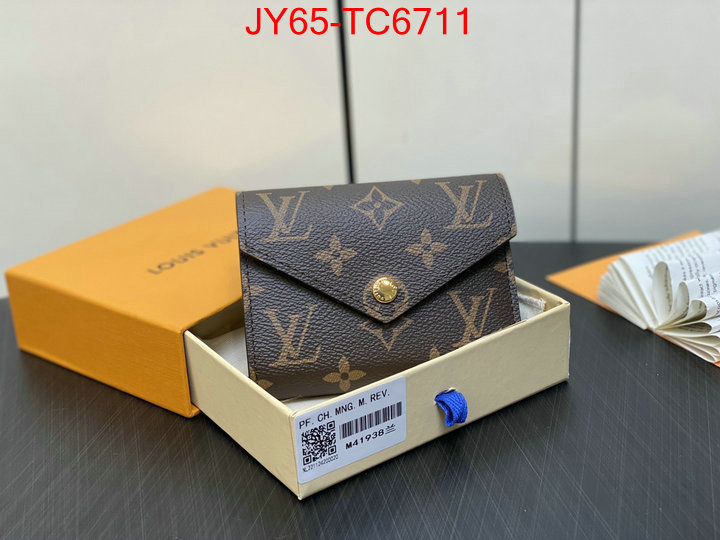 LV Bags(TOP)-Wallet buy cheap replica ID: TC6711 $: 65USD,