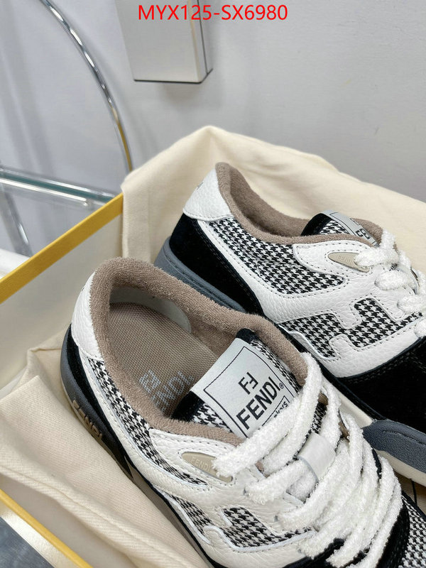 Men Shoes-Fendi replica wholesale ID: SX6980 $: 125USD