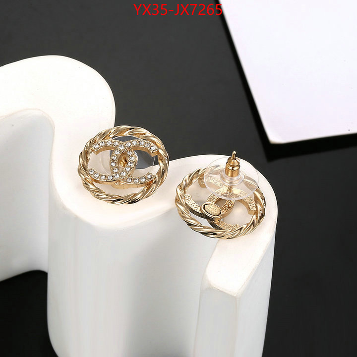 Jewelry-Chanel buy 2024 replica ID: JX7265 $: 35USD