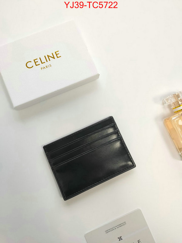 CELINE Bags(4A)-Wallet the best quality replica ID: TC5722 $: 39USD,