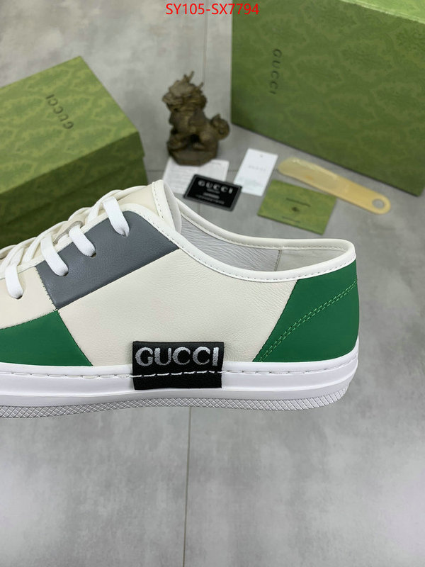 Men Shoes-Gucci best knockoff ID: SX7794 $: 105USD