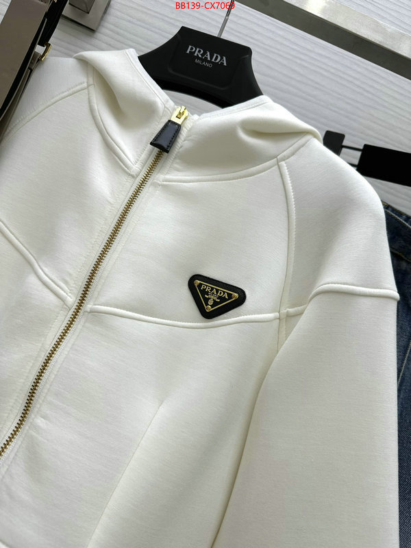 Clothing-Prada shop the best high authentic quality replica ID: CX7069 $: 139USD