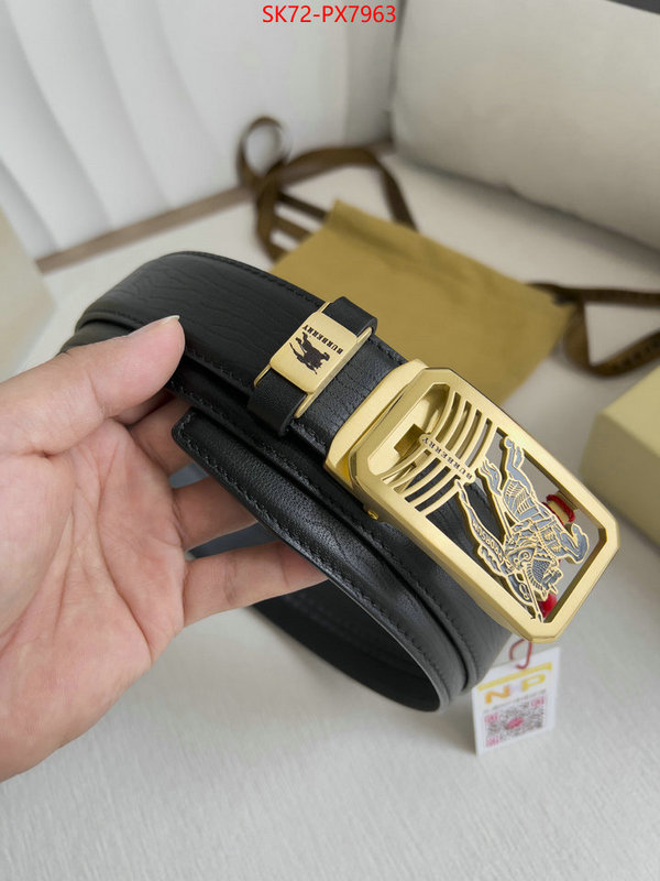 Belts-Burberry high quality replica ID: PX7963 $: 72USD