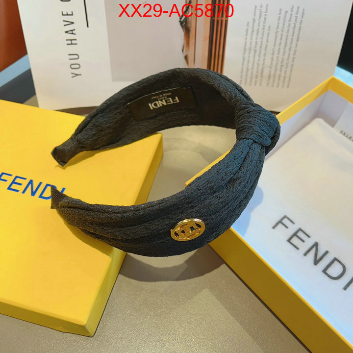 Hair band-Fendi top quality designer replica ID: AC5870 $: 29USD