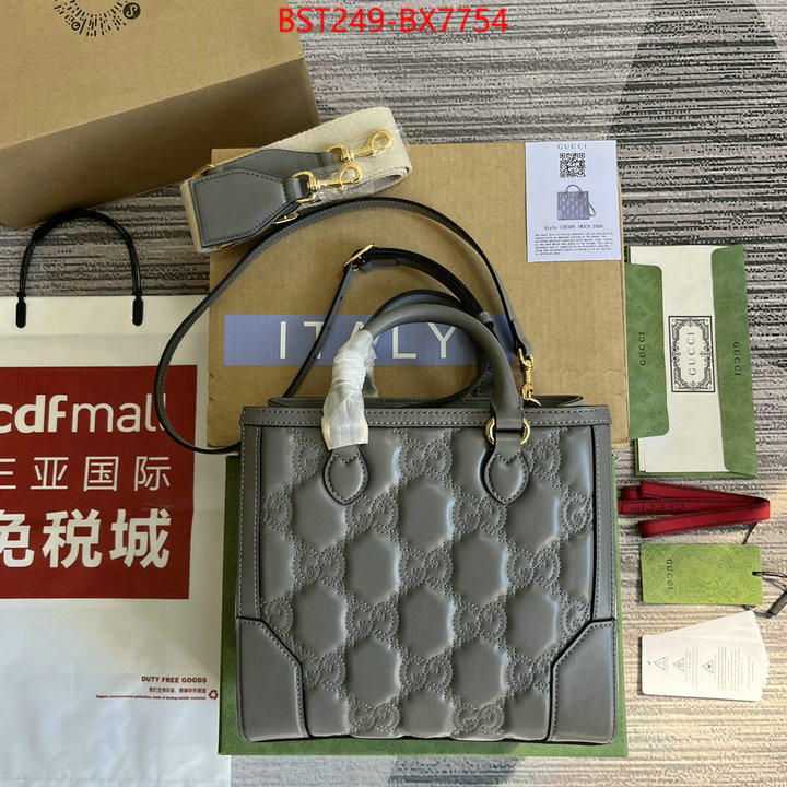 Gucci Bags(TOP)-Handbag- where can i buy the best quality ID: BX7754 $: 249USD,