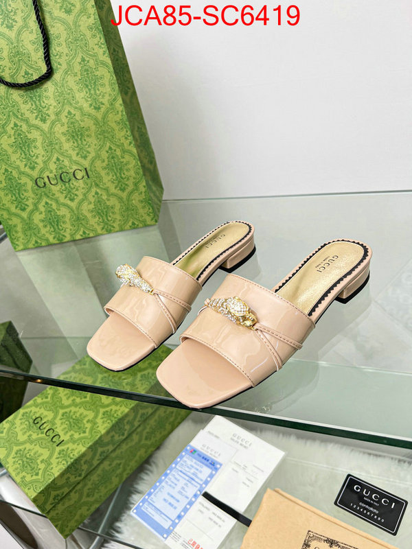 Women Shoes-Gucci what is a 1:1 replica ID: SC6419