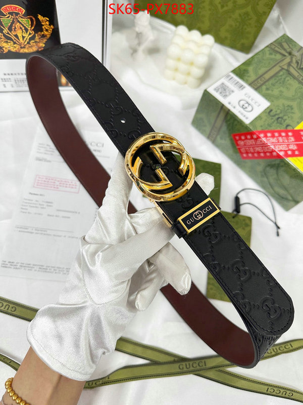 Belts-Gucci buy luxury 2024 ID: PX7888 $: 65USD