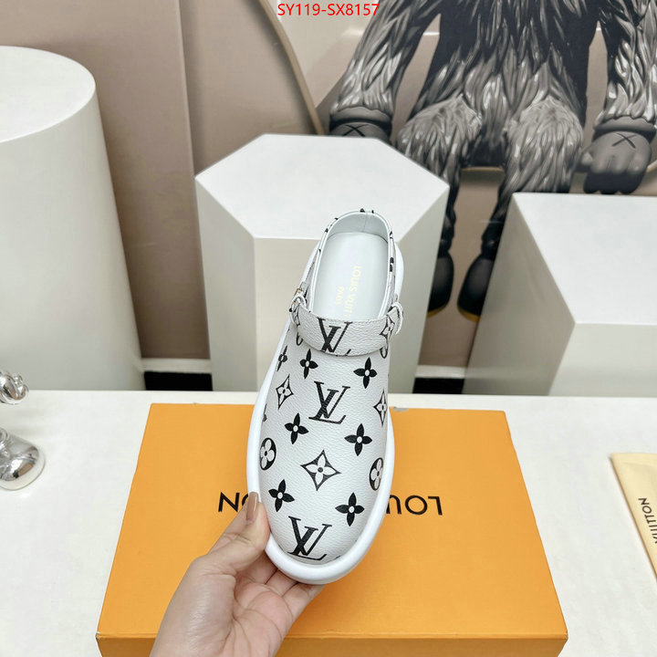 Women Shoes-LV best fake ID: SX8157 $: 119USD