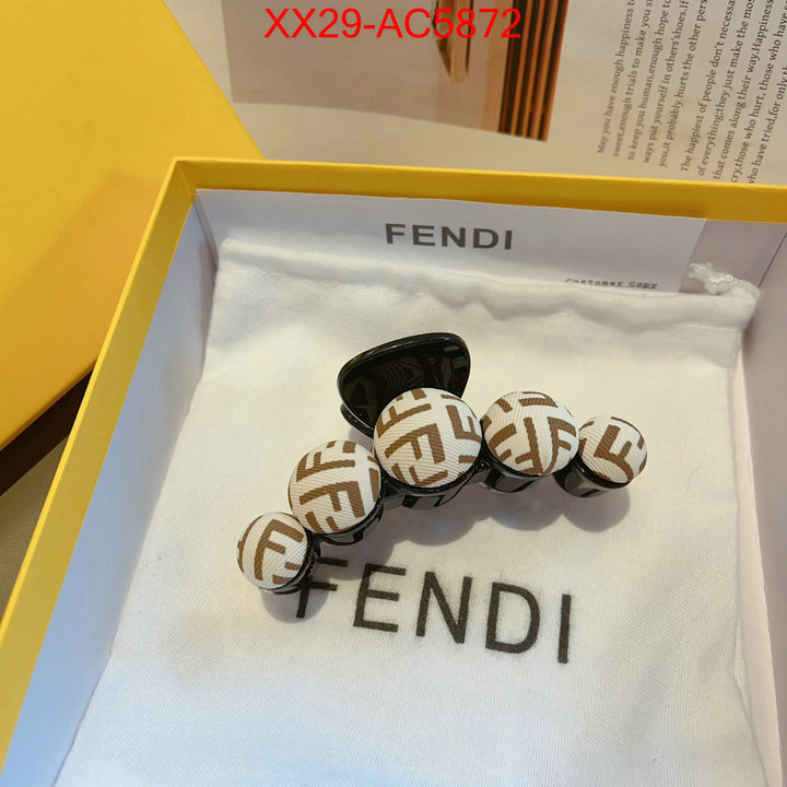 Hair band-Fendi 7 star quality designer replica ID: AC5872 $: 29USD