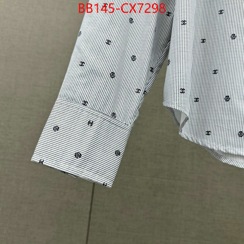Clothing-Chanel what best designer replicas ID: CX7298 $: 145USD
