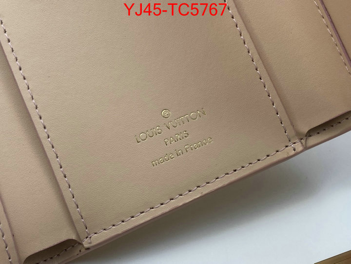 LV Bags(4A)-Wallet shop cheap high quality 1:1 replica ID: TC5767 $: 45USD,