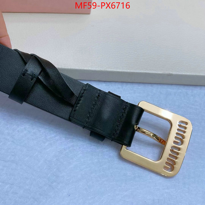 Belts-MIU MIU online shop ID: PX6716 $: 59USD