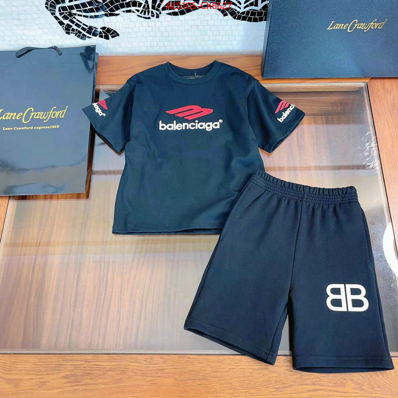 Kids clothing-Balenciaga best replica ID: CX6627 $: 105USD