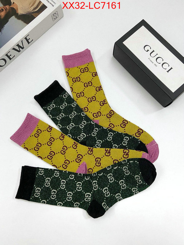 Sock-Gucci 2024 perfect replica designer ID: LC7161 $: 32USD