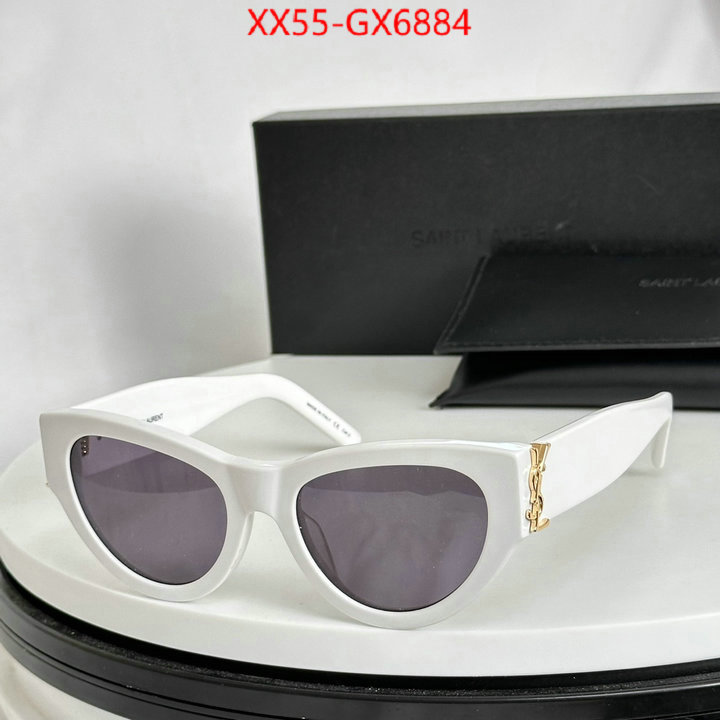 Glasses-YSL high quality designer ID: GX6884 $: 55USD