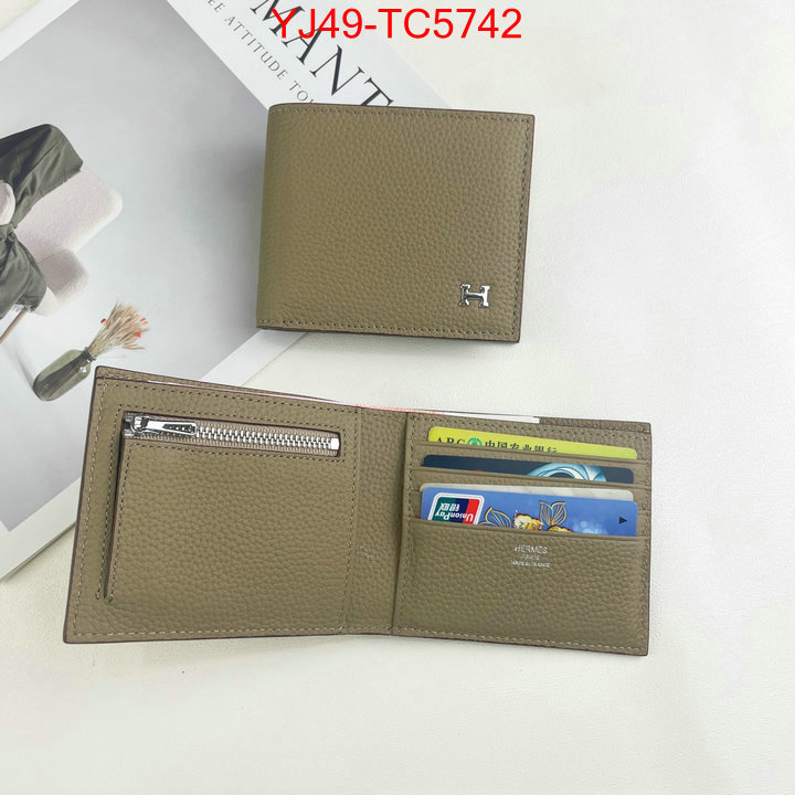 Hermes Bags(4A)-Wallet- the best designer ID: TC5742 $: 49USD,