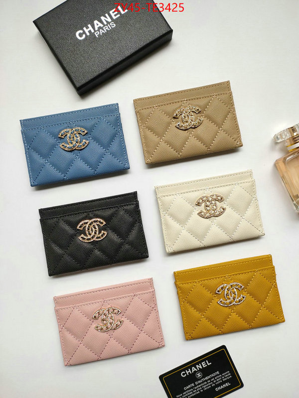 Chanel Bags(4A)-Wallet- what's the best to buy replica ID: TE3425 $: 45USD,