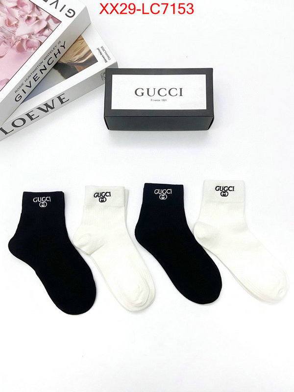 Sock-Gucci best wholesale replica ID: LC7153 $: 29USD