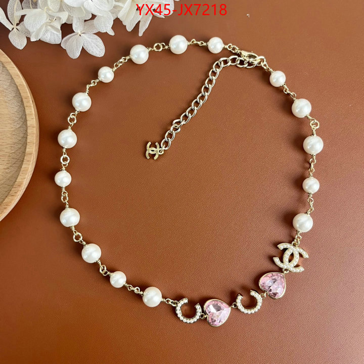 Jewelry-Chanel buy best quality replica ID: JX7218 $: 45USD