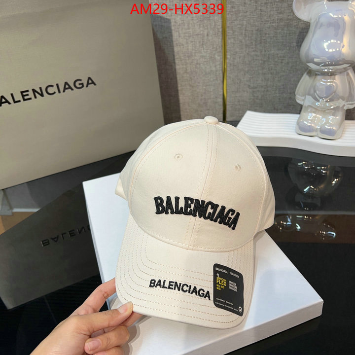 Cap(Hat)-Balenciaga wholesale imitation designer replicas ID: HX5339 $: 29USD