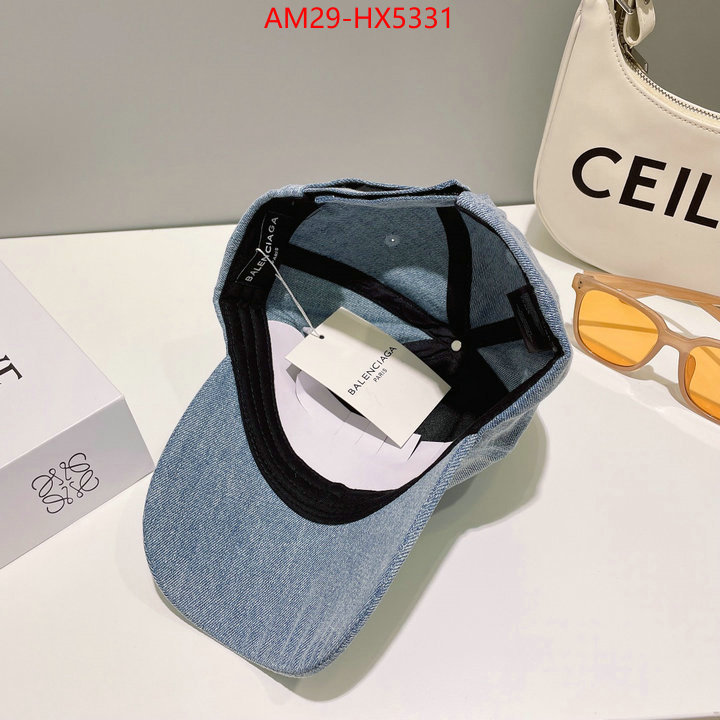 Cap(Hat)-Balenciaga where to buy fakes ID: HX5331 $: 29USD