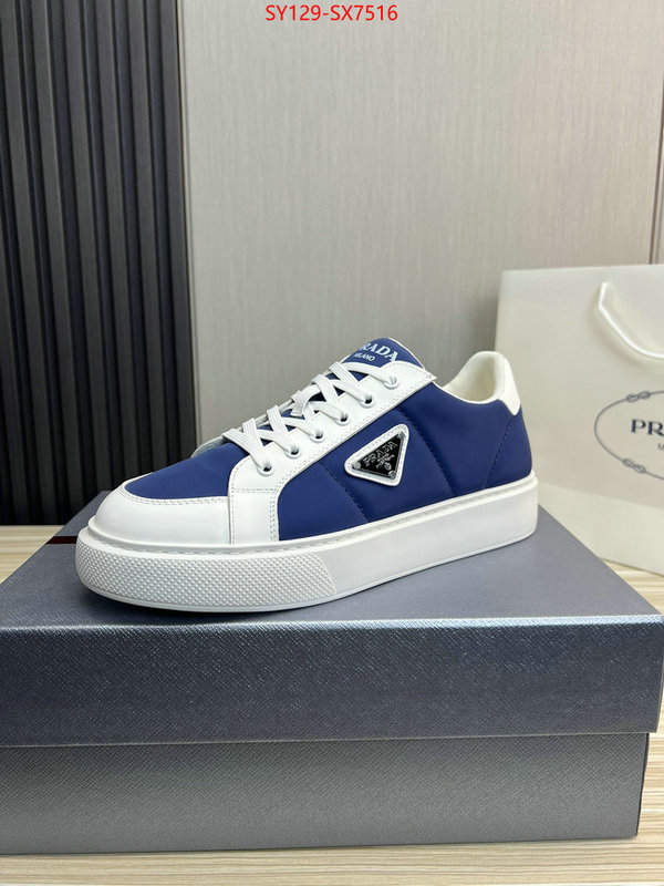 Men shoes-Prada outlet sale store ID: SX7516 $: 129USD