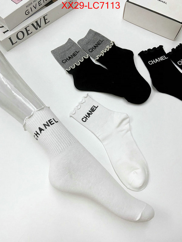 Sock-Chanel online store ID: LC7113 $: 29USD