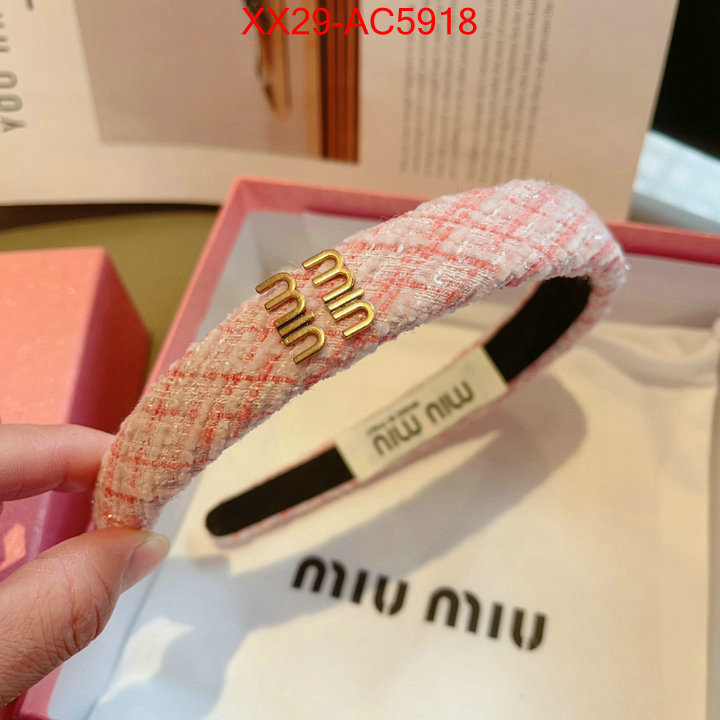 Hair band-MIU MIU aaaaa replica ID: AC5918 $: 29USD