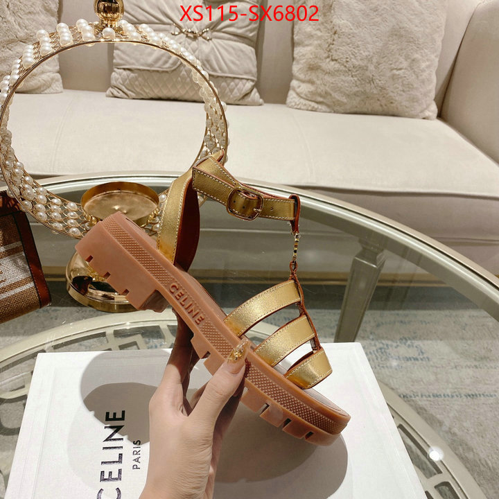 Women Shoes-CELINE fake aaaaa ID: SX6802 $: 115USD