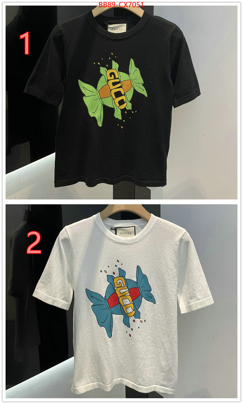 Clothing-Gucci buy best quality replica ID: CX7051 $: 89USD