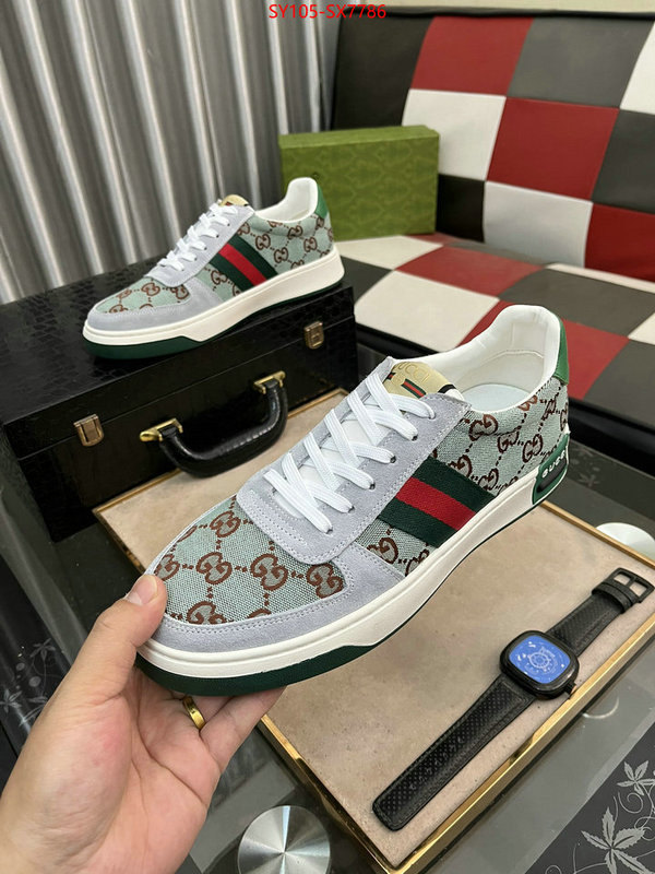 Men Shoes-Gucci knockoff highest quality ID: SX7786 $: 105USD