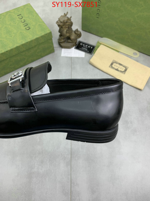 Men Shoes-Gucci what is a counter quality ID: SX7851 $: 119USD