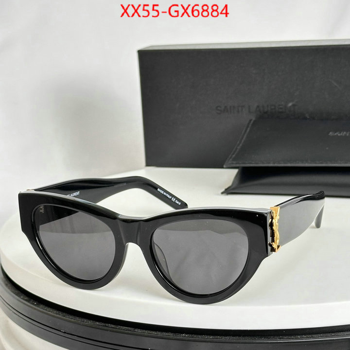 Glasses-YSL high quality designer ID: GX6884 $: 55USD