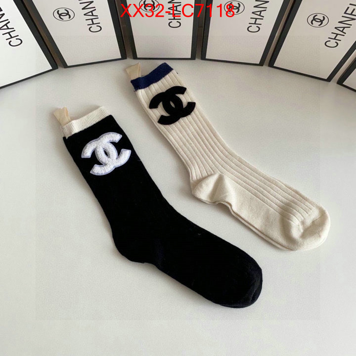 Sock-Chanel buy 2024 replica ID: LC7118 $: 32USD