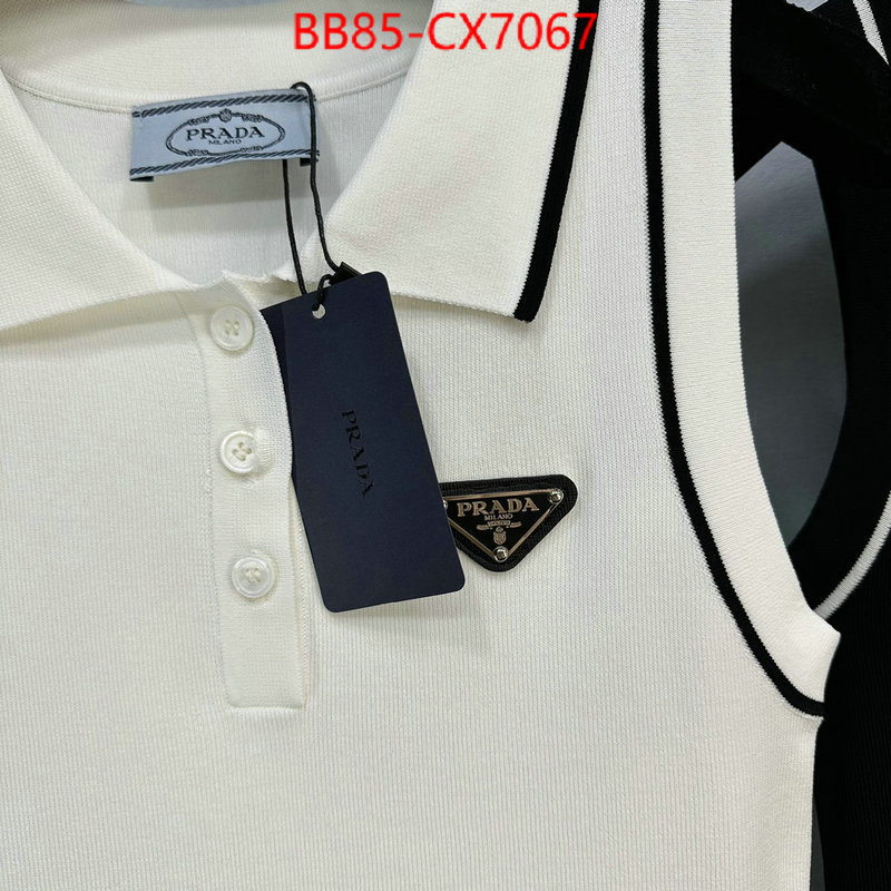 Clothing-Prada is it illegal to buy ID: CX7067 $: 85USD