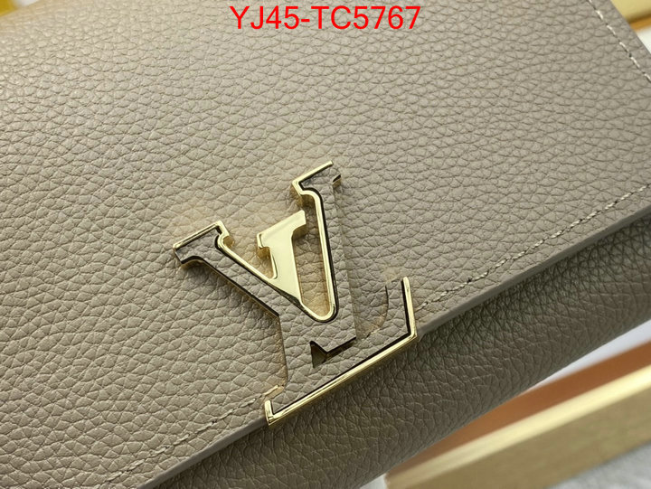 LV Bags(4A)-Wallet shop cheap high quality 1:1 replica ID: TC5767 $: 45USD,