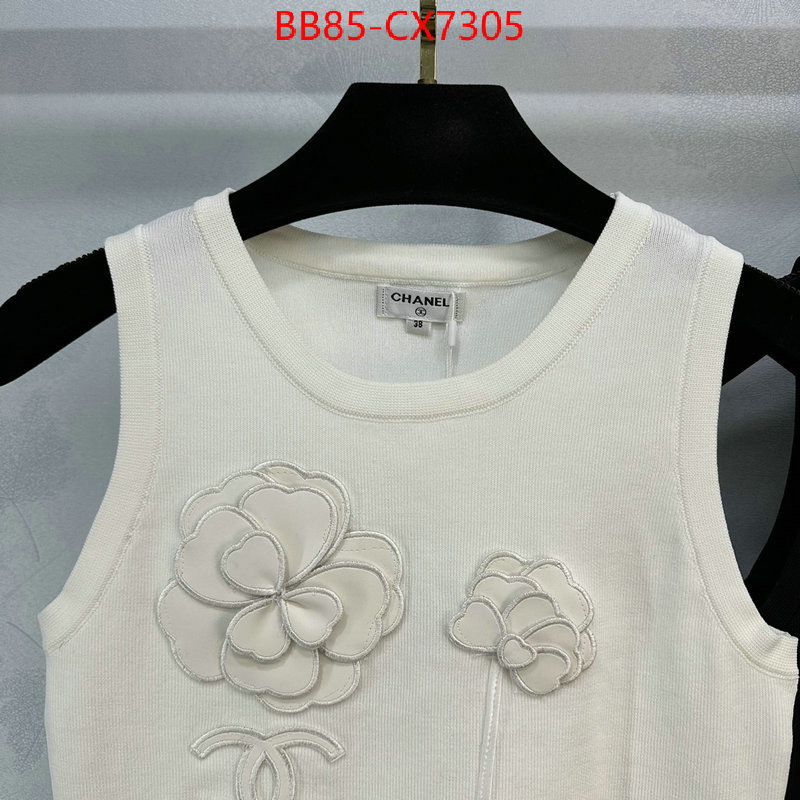 Clothing-Chanel counter quality ID: CX7305 $: 85USD