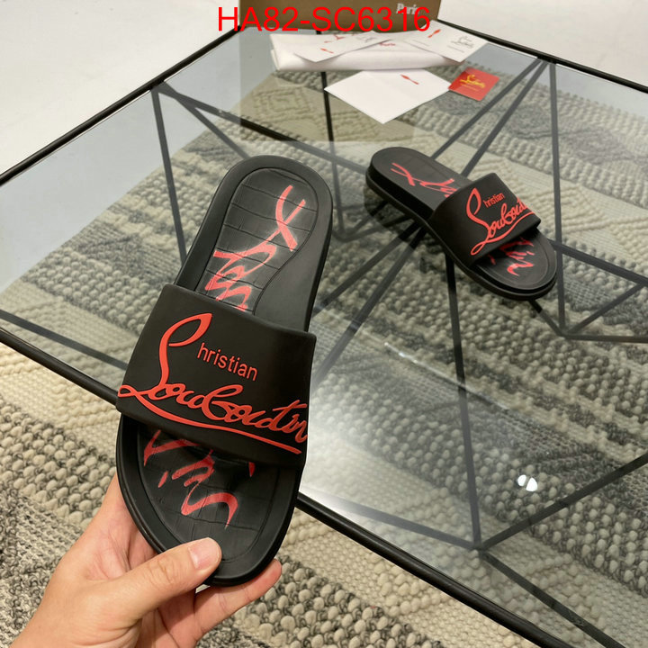 Men Shoes-Christian Louboutin luxury cheap ID: SC6316 $: 82USD