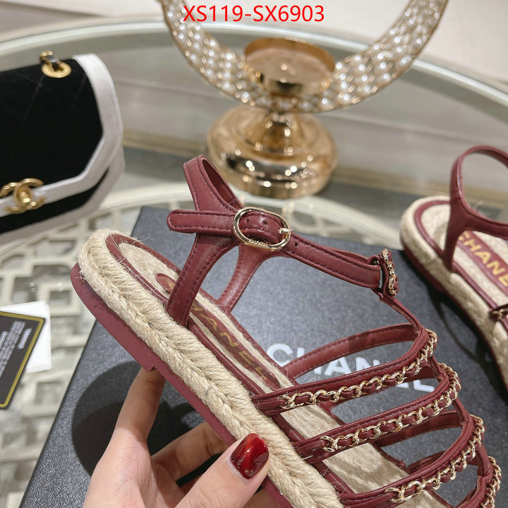 Women Shoes-Chanel fake high quality ID: SX6903 $: 119USD