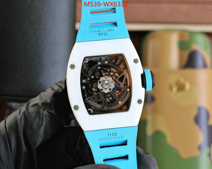 Watch(TOP)-Richard Mille online ID: WX6332 $: 539USD