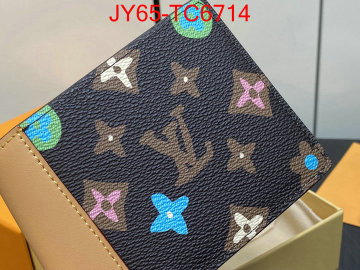 LV Bags(TOP)-Wallet 2024 replica wholesale cheap sales online ID: TC6714 $: 65USD,
