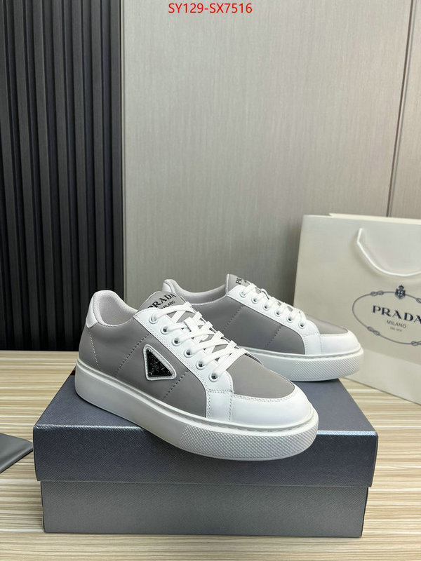 Men shoes-Prada outlet sale store ID: SX7516 $: 129USD