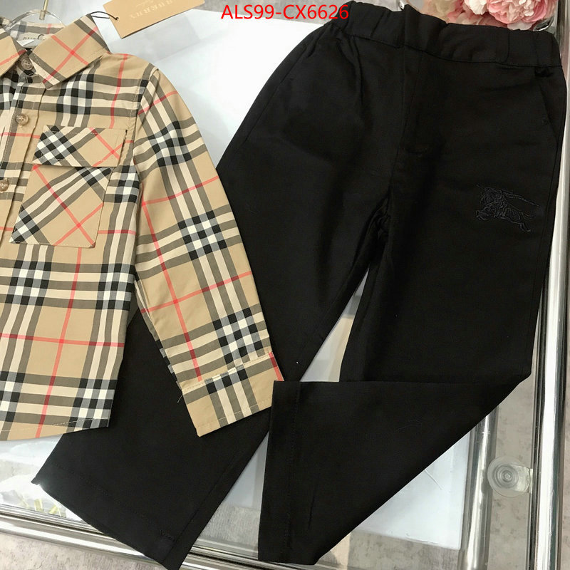 Kids clothing-Burberry top sale ID: CX6626 $: 99USD
