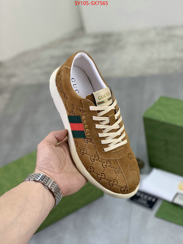 Men Shoes-Gucci 1:1 clone ID: SX7565 $: 105USD