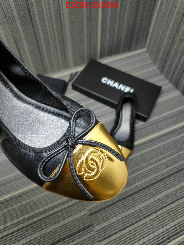 Women Shoes-Chanel the best quality replica ID: SX6886 $: 69USD