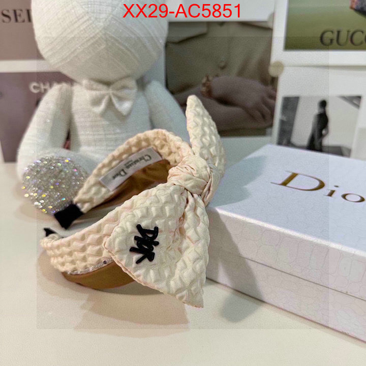 Hair band-Dior top quality replica ID: AC5851 $: 29USD