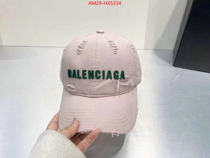 Cap(Hat)-Balenciaga where should i buy to receive ID: HX5334 $: 29USD