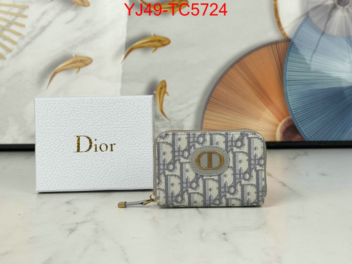 Dior Bags(4A)-Wallet- luxury 7 star replica ID: TC5724 $: 49USD,