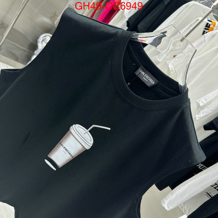 Clothing-Balenciaga replica ID: CC6949 $: 49USD